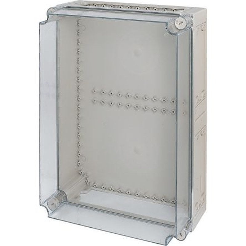 Eaton xEnergy Safety Series Grey Plastic General Purpose Enclosure, IP65, IK10 Flanged 500 mm, 225 mm, 375 mm