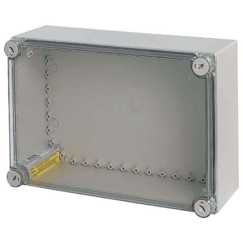 Eaton 1891 Series Grey Polycarbonate General Purpose Enclosure, IP65, IK10 250 mm, 150 mm, 375 mm