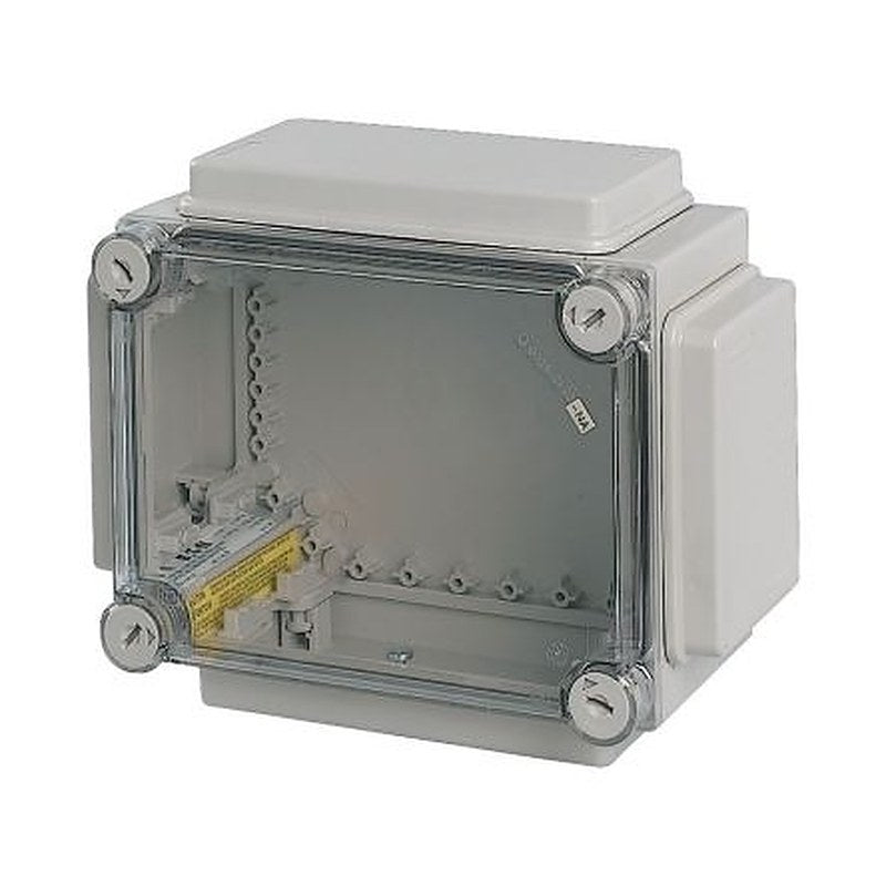 Eaton xEnergy Safety Series Grey Plastic General Purpose Enclosure, IP65, IK10 Flanged 296 mm, 150 mm, 234 mm