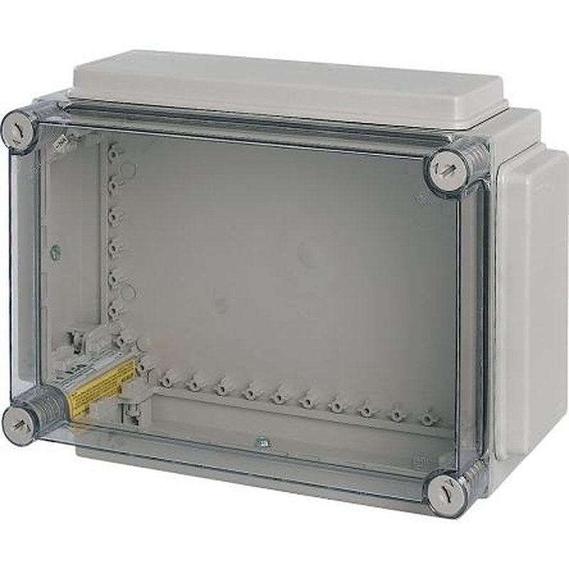 Eaton xEnergy Safety Series Grey Plastic General Purpose Enclosure, IP65, IK10 Flanged 296 mm, 175 mm, 421 mm