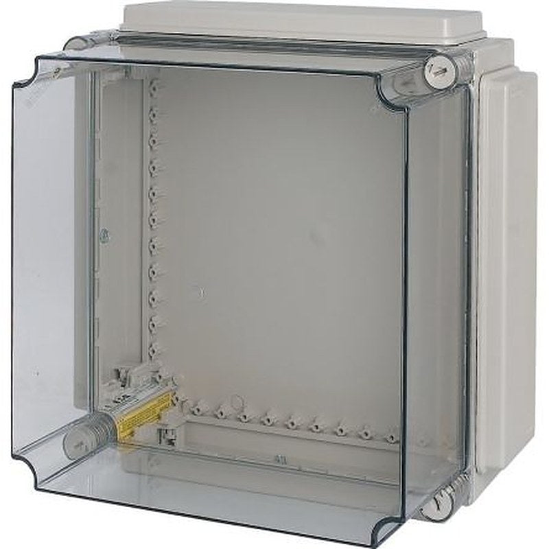 Eaton xEnergy Safety Series Grey Plastic General Purpose Enclosure, IP65, IK10 421 mm, 275 mm, 421 mm