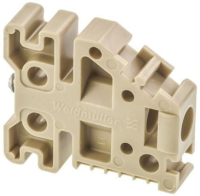 Weidmüller EWK Series End Stop for Use with DIN Rail Terminal Blocks, ATEX