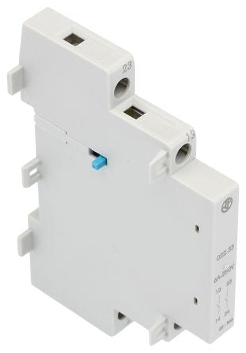Finder Auxiliary Contact, 2 Contact, 2 NO, 22, DIN Rail, 6 A, 230V ac, 022.33
