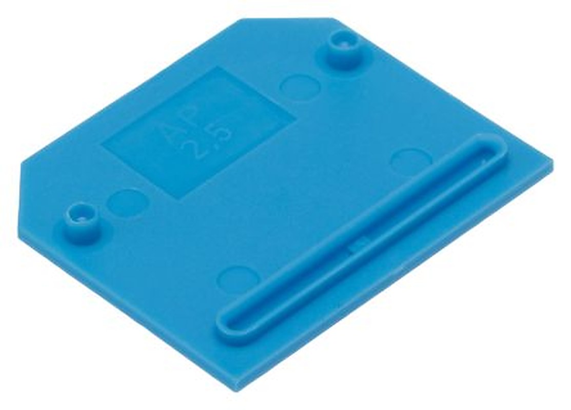 Weidmüller SAK Series End Cover for Use with DIN Rail Terminal Blocks, ATEX