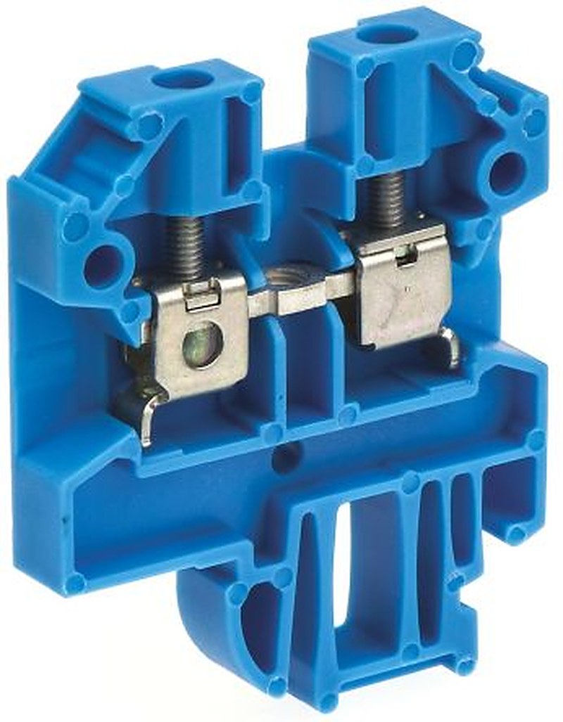 Weidmüller 0279680000 SAK Series Feed Through Terminal Block Blue, 2.5mm², 1-Level, Screw, ATEX, EAC Ex, IECEx