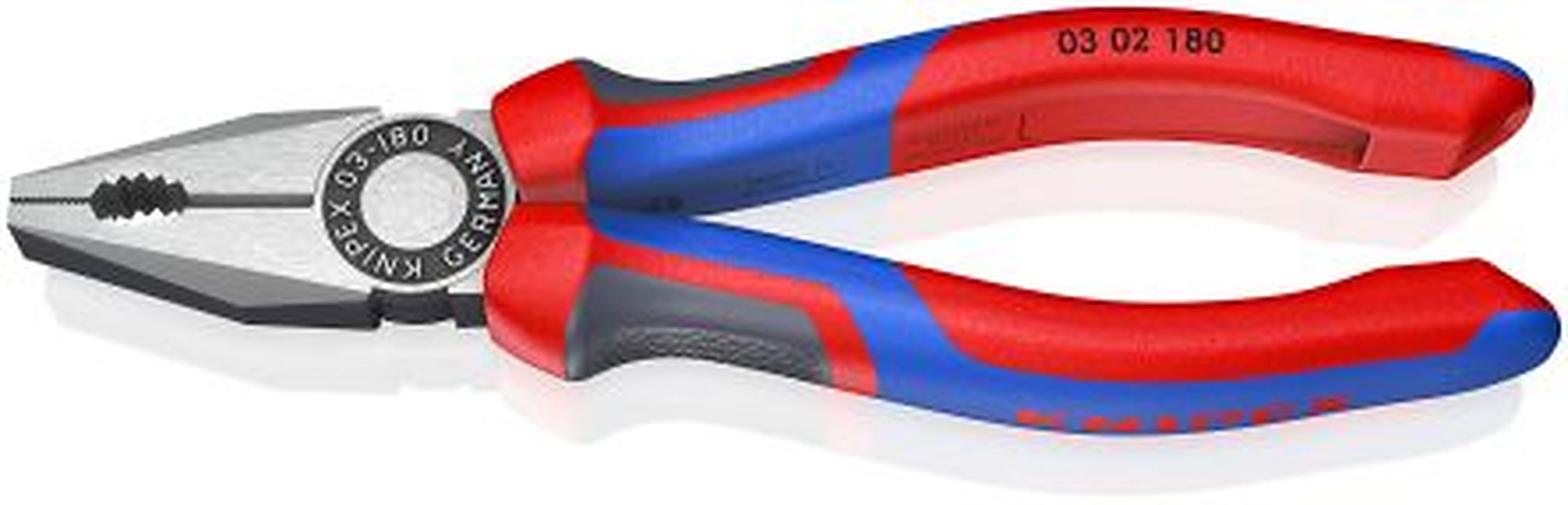 Knipex 1-Piece Combination Plier, 180 mm Overall