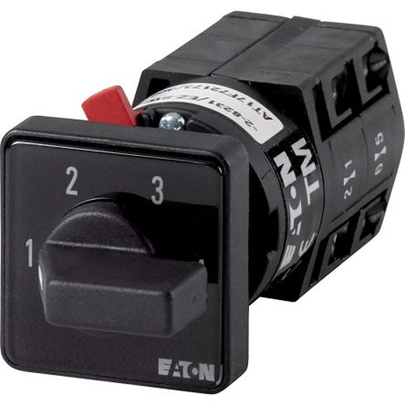 Eaton TM Series 4 Position Selector Switch Head, Black Handle, IP65