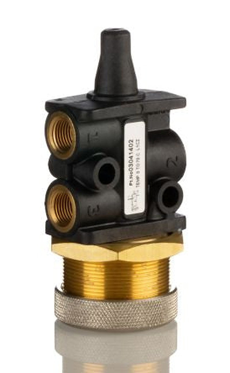 Norgren Button Mechanical Valve 304 Series, G G 1/8, III B