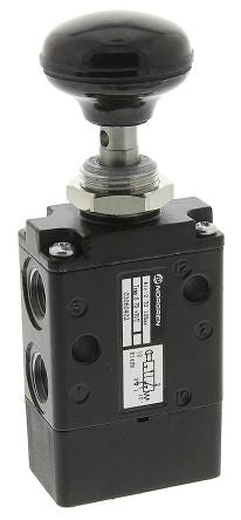 Norgren Push Button Pneumatic Manual Control Valve 03 Series, G G 1/4, III B