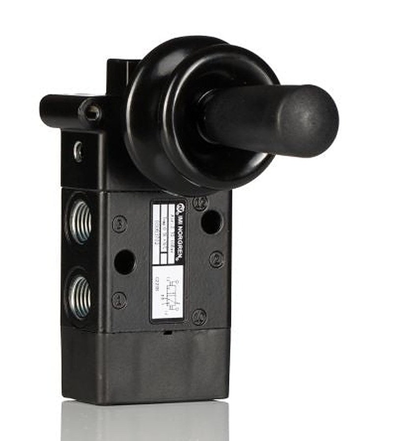 Norgren Lever Pneumatic Manual Control Valve 03 Series, G G 1/4, III B