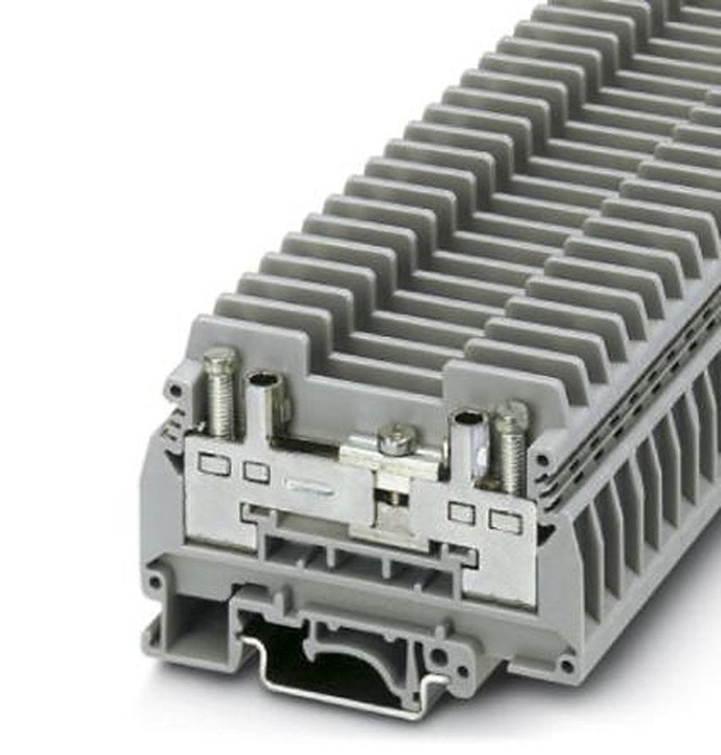 Phoenix Contact 0311087 URTK/S Series Test Disconnect Terminal Block Grey, 1-Level, Screw
