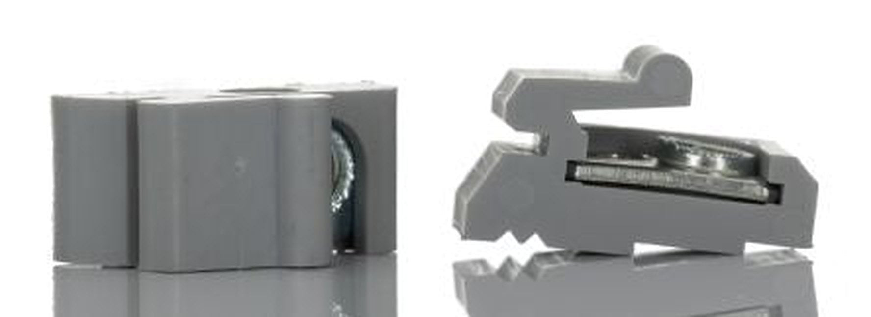 Weidmüller MB Series Mounting Foot for Use with TS 32 Terminal Rail