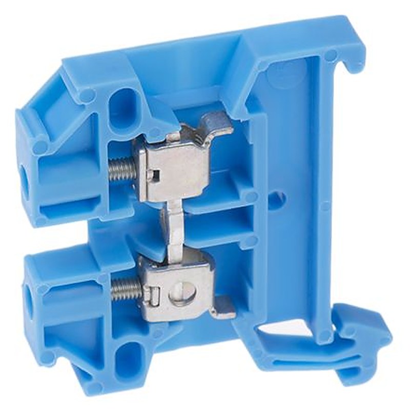 Weidmüller 0380480000 SAK Series Feed Through Terminal Block Blue, 2.5mm², 1-Level, Screw, IECEx, ATEX
