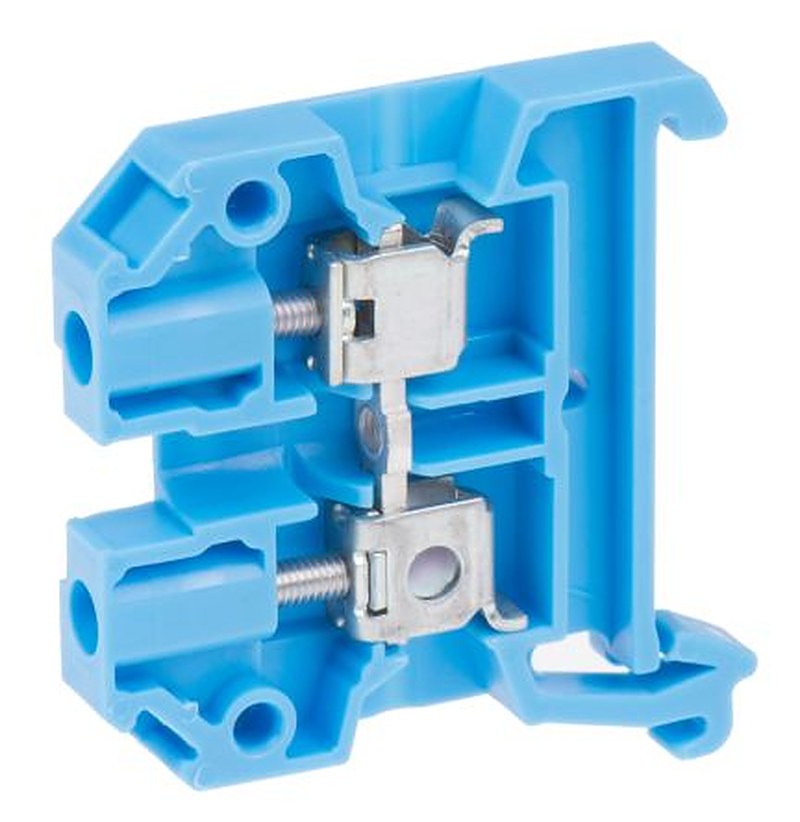 Weidmüller 0443680000 SAK Series Feed Through Terminal Block Blue, 4mm², 1-Level, Screw, ATEX, IECEx