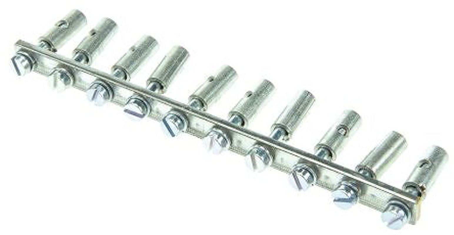 Weidmüller SAK Series Jumper Bar for Use with DIN Rail Terminal Blocks