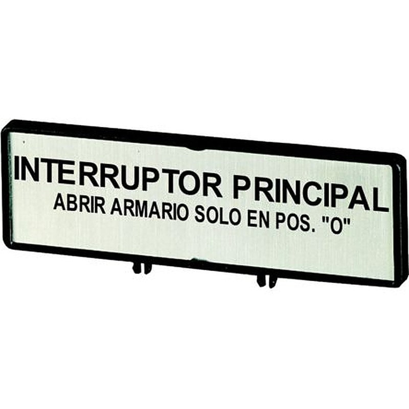 Eaton Label for Use with T5, T5B, P3
