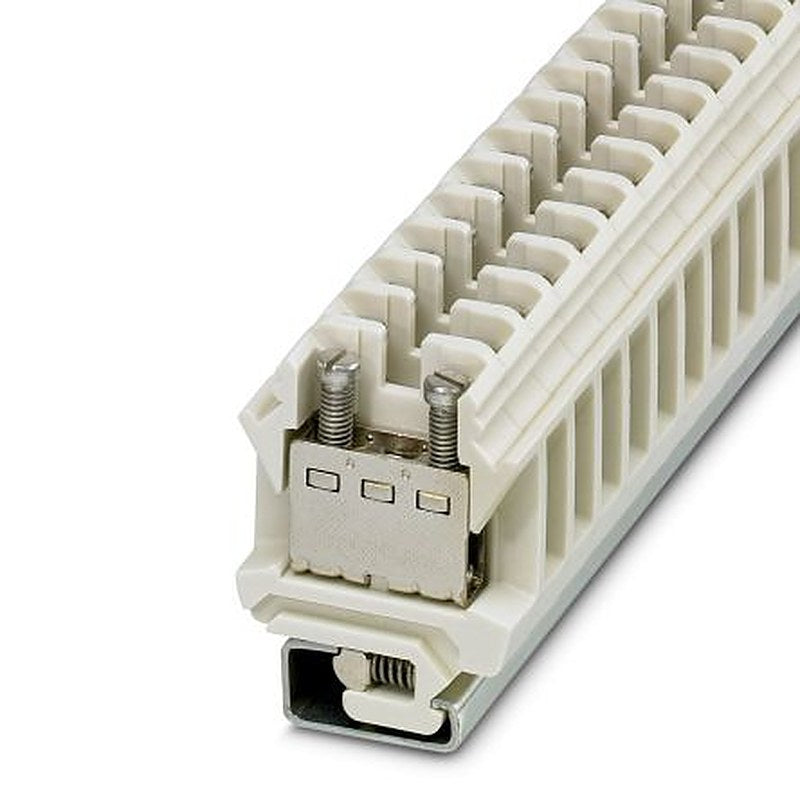 Phoenix Contact 0505055 SSK 135 KER-EX Series Feed Through Terminal Block White, 35mm², 1-Level, Screw, IECEx/ATEX