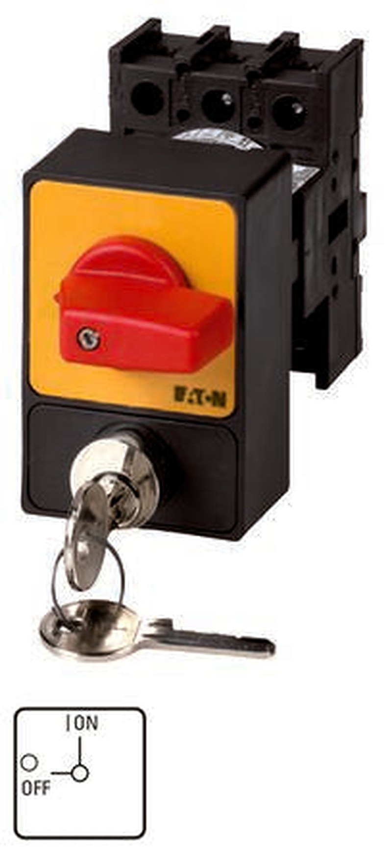 Eaton 3-Pole Flush Isolator Switch -, IP65