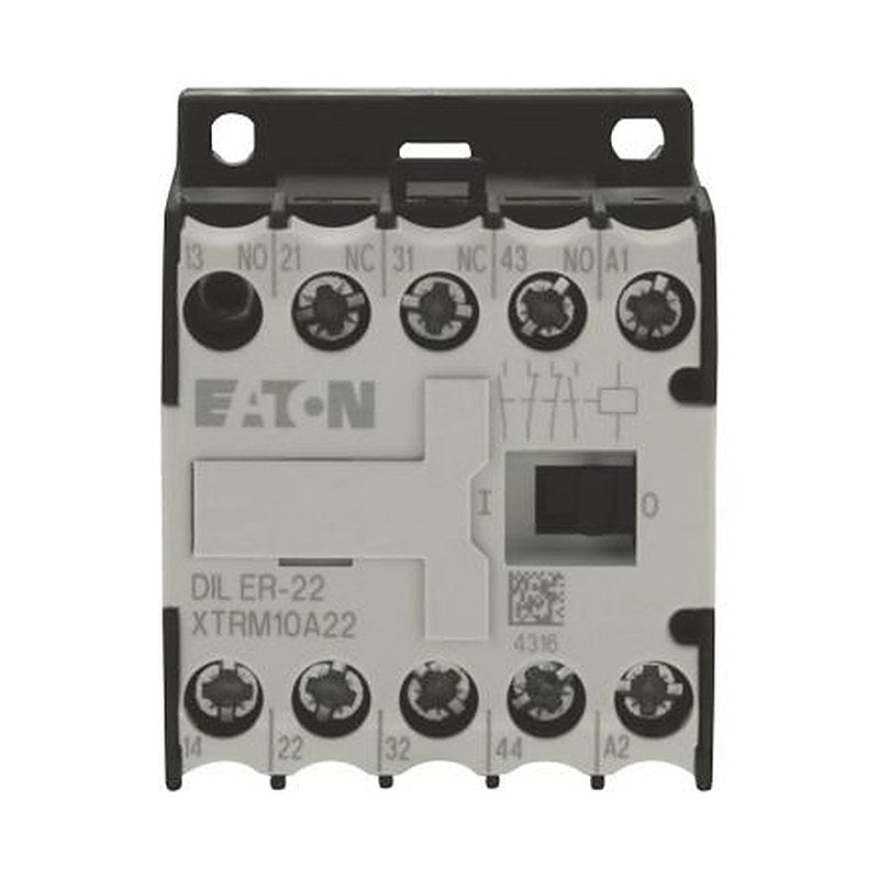 Eaton DILER Contactor Relay, 480V Coil, 10 A, 25 VA 415V, 2 NO/2 NC, 600V ac