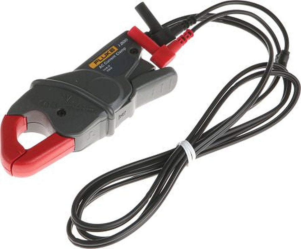 Fluke I200 Current Clamp, AC Adapter, 240 A AC Max, Current Output