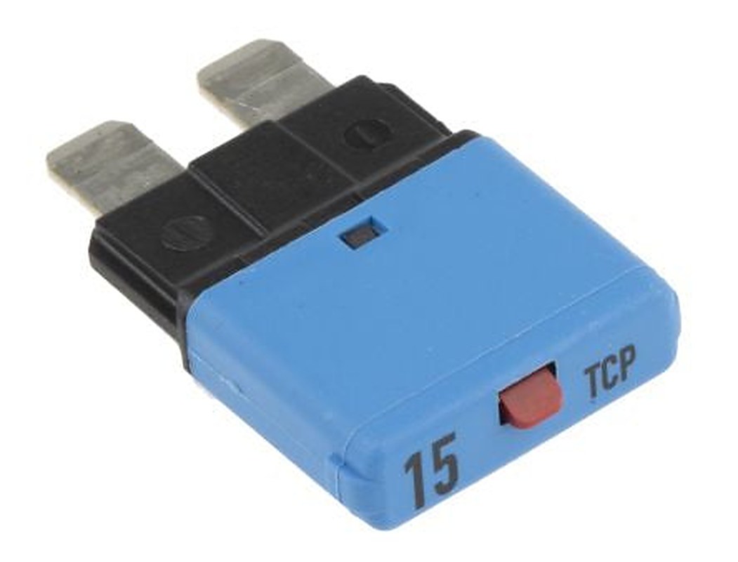 Phoenix Contact TCP 15/DC32V Thermal Circuit Breaker - 1-Pole, Base, 15A Current Rating, 150 A, 32 V dc