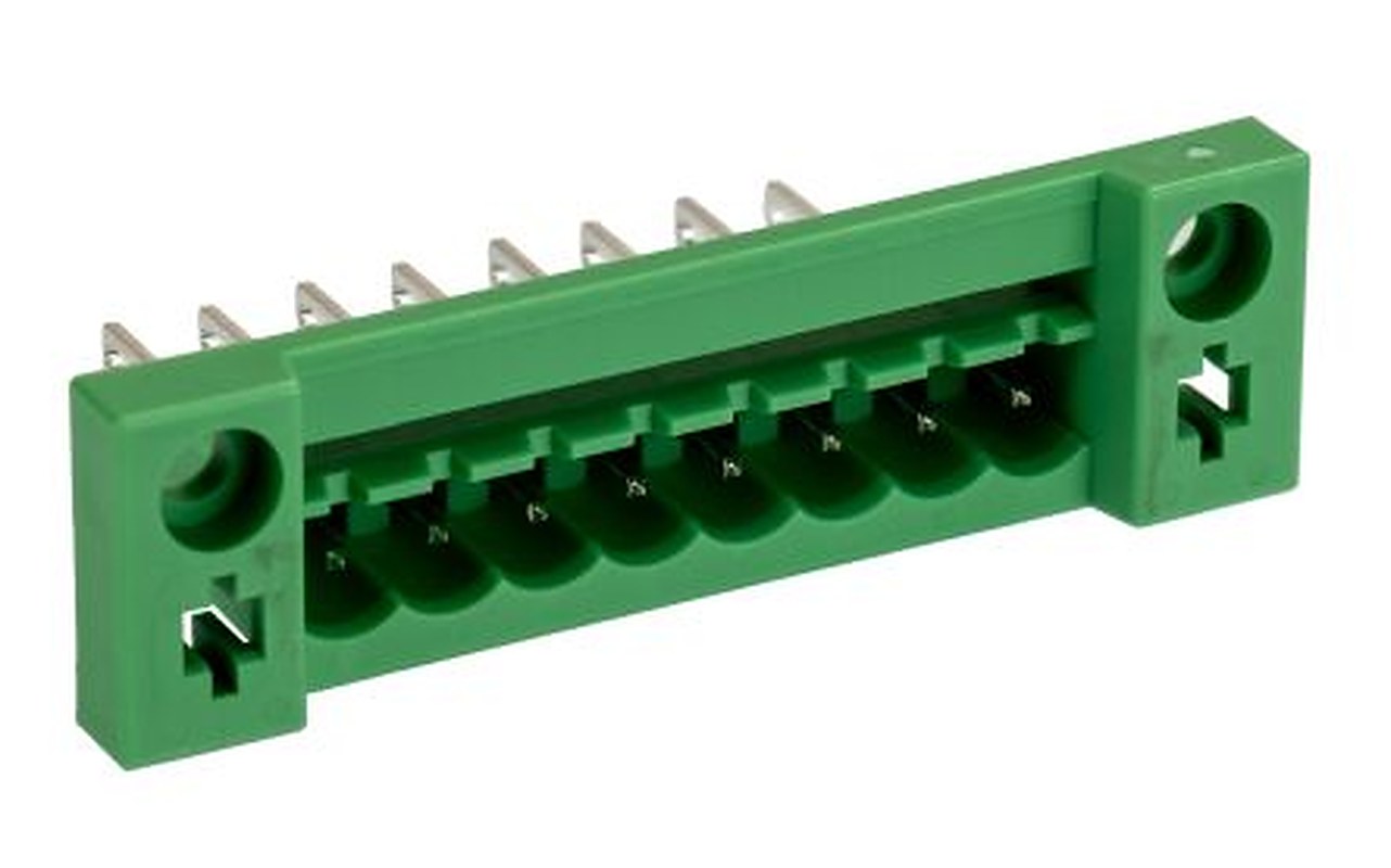 Phoenix Contact COMBICON DFK-MSTB Series Pluggable Terminal Block, 8-Contact, 5.08 mm Pitch, 1 Row, 0707057