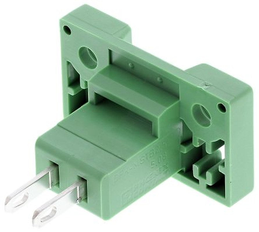 Phoenix Contact DFK-MSTB 2.5/2-G-5.08 Series Pluggable Terminal Block, 2-Contact, 5.08 mm Pitch, 1 Row, 0707248