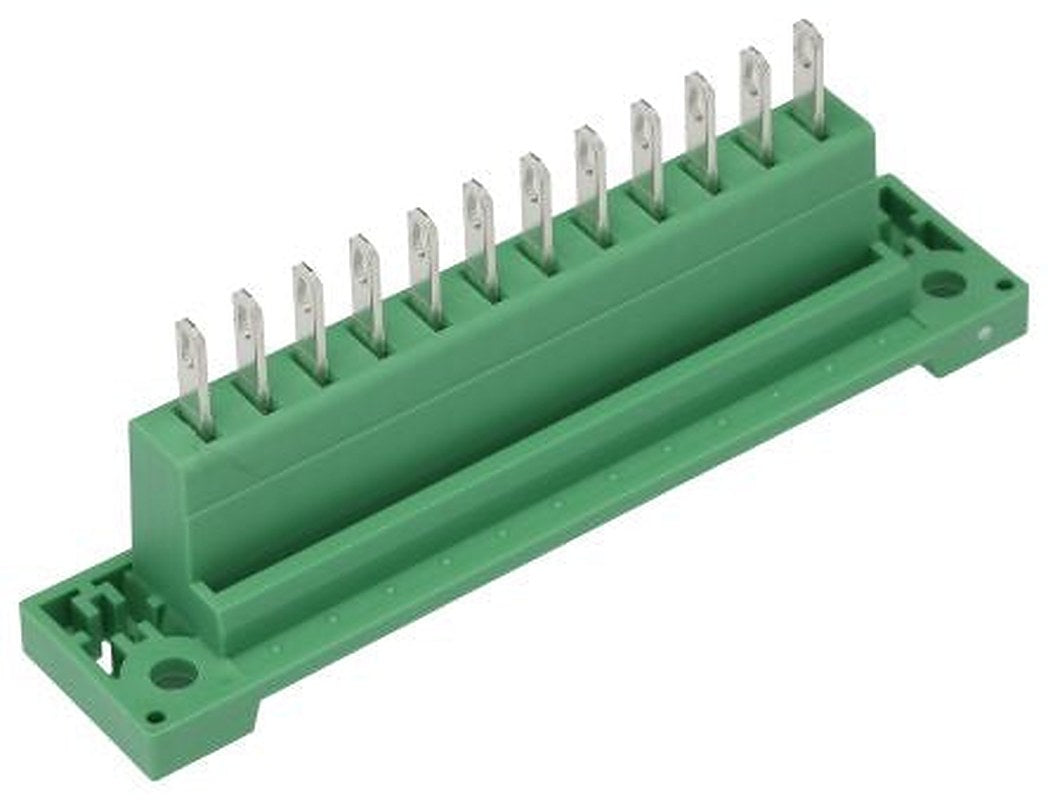 Phoenix Contact DFK-MSTB 2.5/12-G-5.08 Series Pluggable Terminal Block, 12-Contact, 5.08 mm Pitch, 1 Row, 0707332