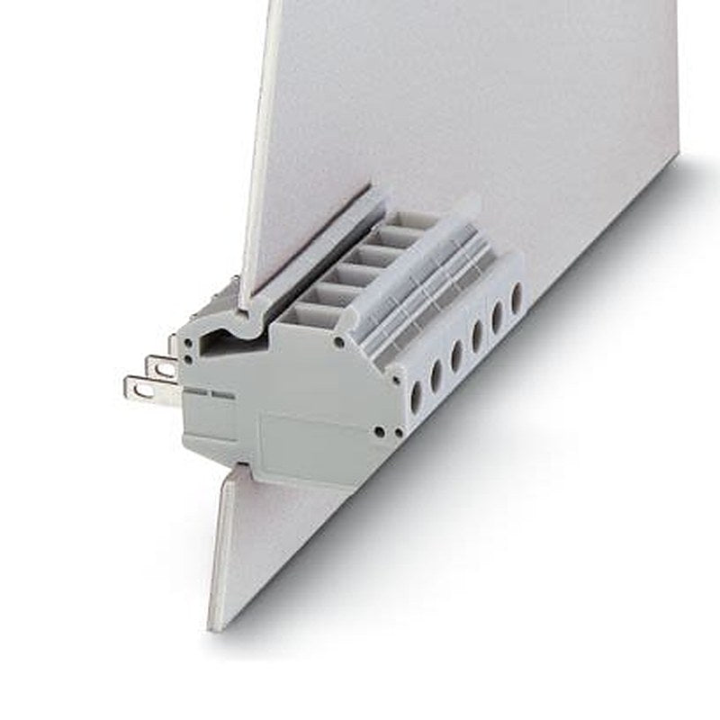 Phoenix Contact DFK/DP-4 Series Pluggable Terminal Block, 2-Contact, 6 mm Pitch, Screw, 1 Row