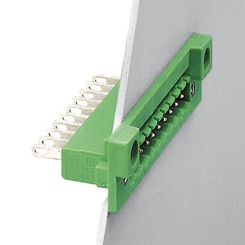 Phoenix Contact 0710031 Series Pluggable Terminal Block, 3-Contact, 5 mm Pitch, 1 Row, 0710031