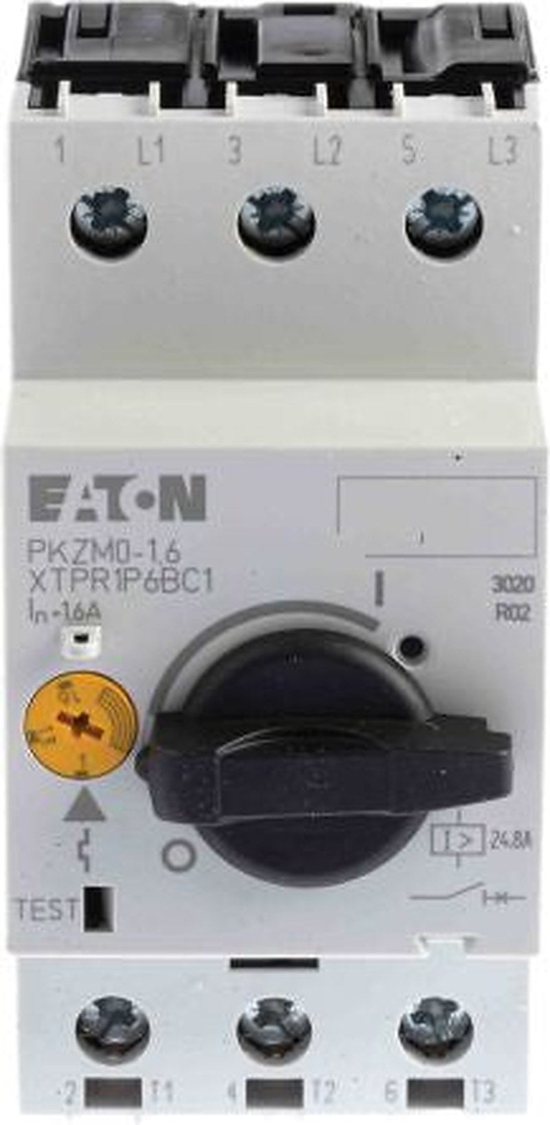 Eaton 1.6A PKZM 0 Motor Protection Circuit Breaker, 690V, 40 °C, 25 °C