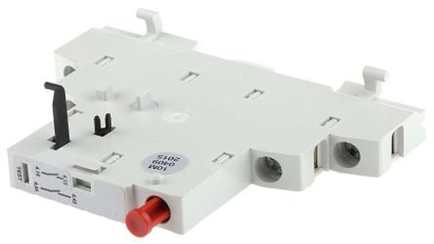 Eaton Auxiliary Contact, 2 Contact, 2 NO, PKZ0, Side, 3.5 A, 500V ac, 072898 AGM2-10-PKZ0
