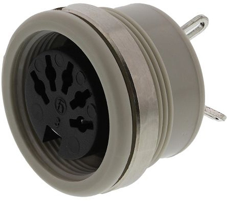 Hirschmann, 3100 3 Pole Straight Standard DIN Socket, DIN 41524, 4A, 34V ac/dc IP30, Panel Mount Female