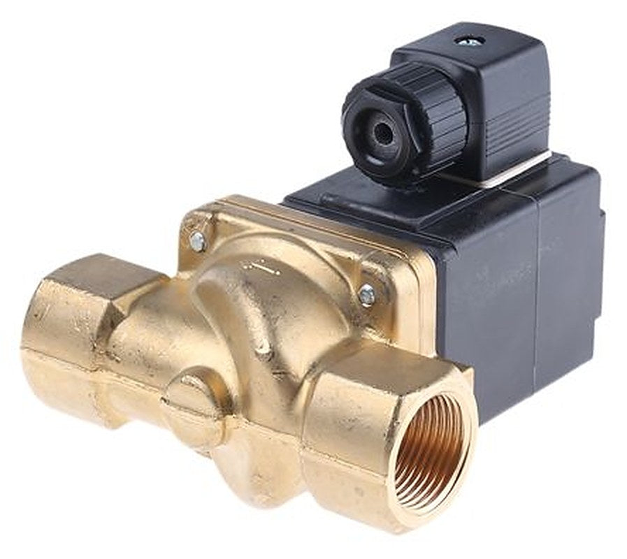 Burkert Solenoid Valve 078724, 2 Port, NC, 230V ac
