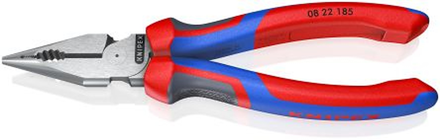 Knipex 22 1-Piece Nose Plier Pointed, 185 mm Overall