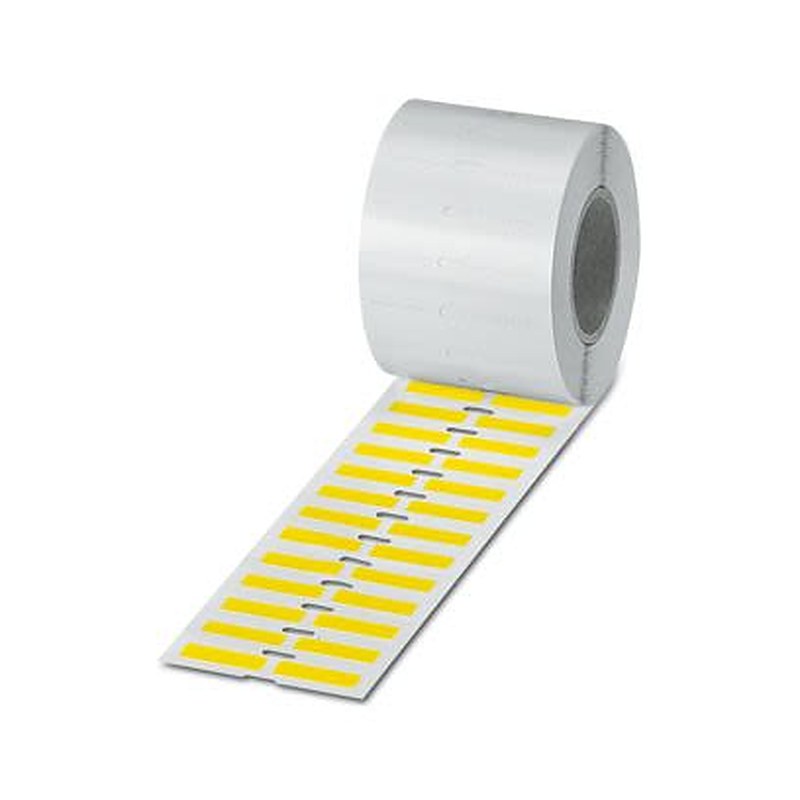 Phoenix Contact on Yellow Label Printer Tape, 8 mm Length, 25 mm Width, 8 mm Label Length, 25 mm Label Width