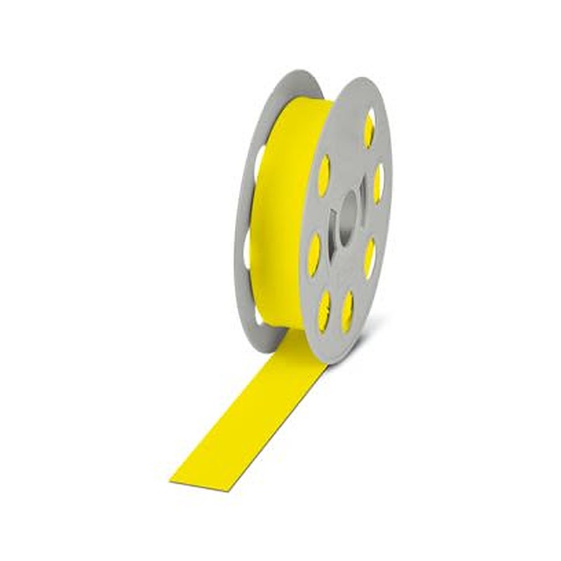 Phoenix Contact Halogen Free Heat Shrink Sleeving, Yellow 25.4 mm Sleeve Dia. x 15000mm Length 3:01 Ratio, WMS Series