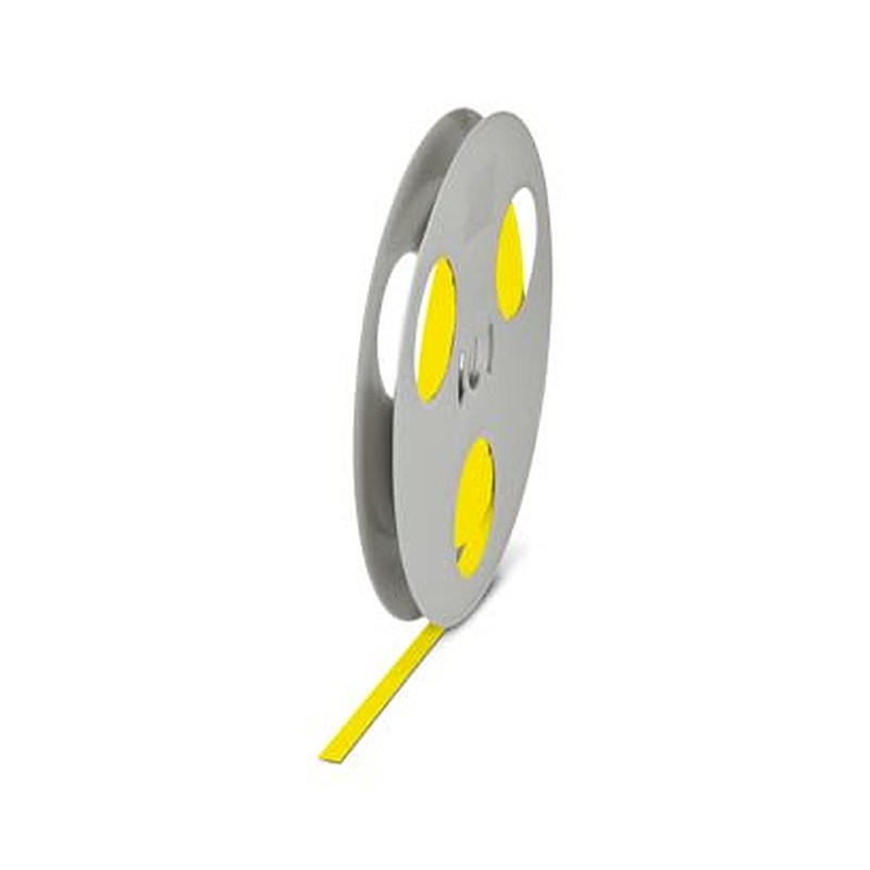 Phoenix Contact Halogen Free Heat Shrink Tubing, Yellow 8.5 mm Sleeve Dia. x 80m Length, 800 Series