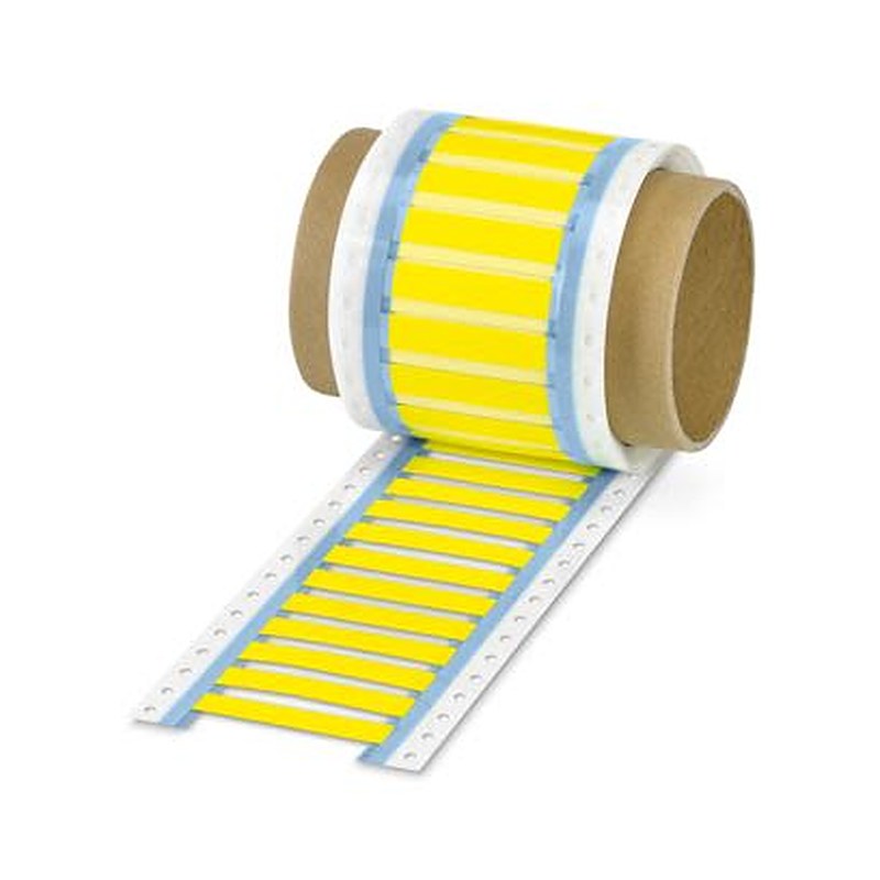 Phoenix Contact Halogen Free Heat Shrink Sleeving, Yellow 2.1 mm Sleeve Dia. x 60mm Length 3:01 Ratio, WMS Series