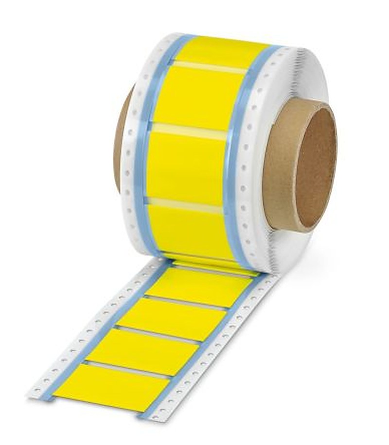 Phoenix Contact Halogen Free Heat Shrink Sleeving, Yellow 25.4 mm Sleeve Dia. x 60mm Length 3:1 Ratio, WMS Series