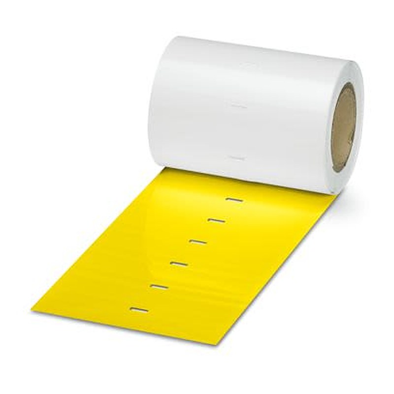 Phoenix Contact Yellow Label, 103 mm Width, 500 Per Pack Qty, 17 mm