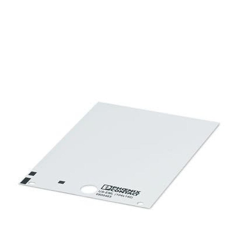 Phoenix Contact White on White Cable Labels, 140 mm Length, 104 mm Width, 140 mm Label Length, 104 mm Label Width