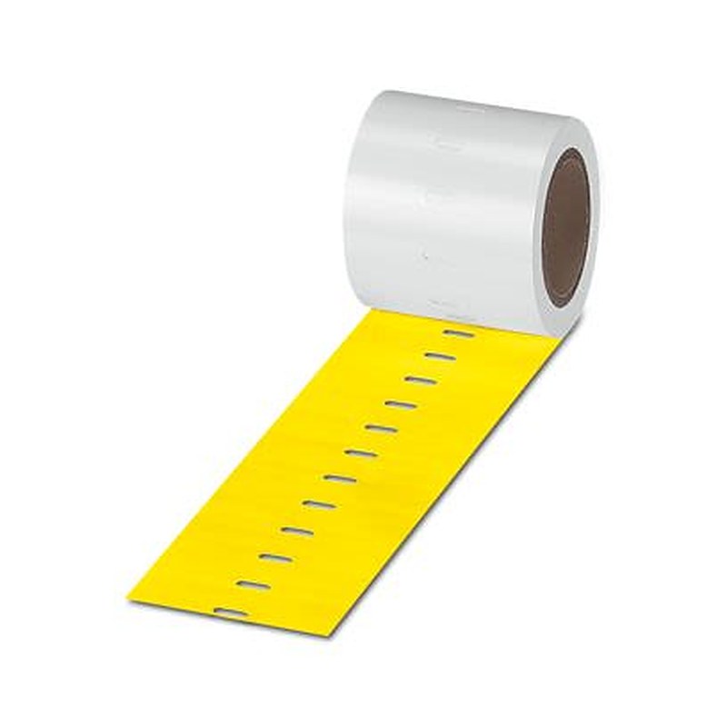 Phoenix Contact EMT Cable Labels, Yellow, Pre-printed "0", 0800477