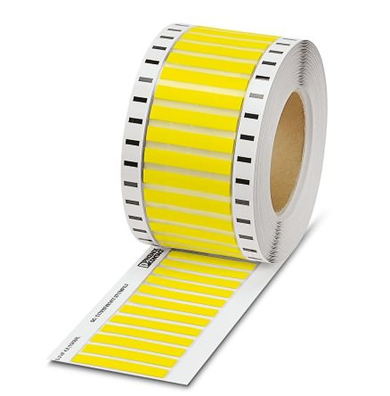 Phoenix Contact Halogen Free Heat Shrink Cable Sleeve, Yellow 4.8 mm Sleeve Dia. x 15mm Length 2:1 Ratio, WMS-2 HF