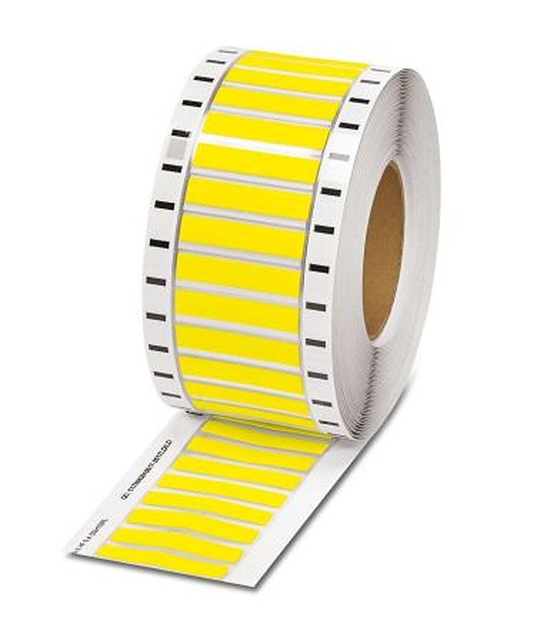 Phoenix Contact Halogen Free Heat Shrink Cable Sleeve, Yellow 6.4 mm Sleeve Dia. x 30mm Length 2:01 Ratio, WMS-2 HF
