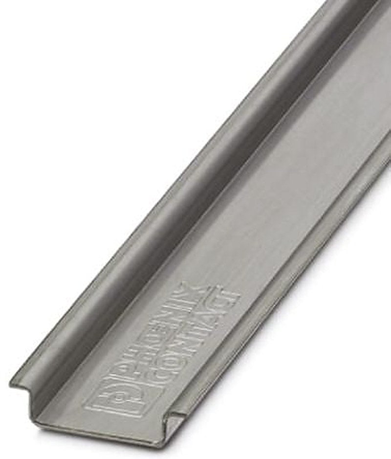 Phoenix Contact Steel Unperforated DIN Rail, 2 m x 35mm x 7.5 mm