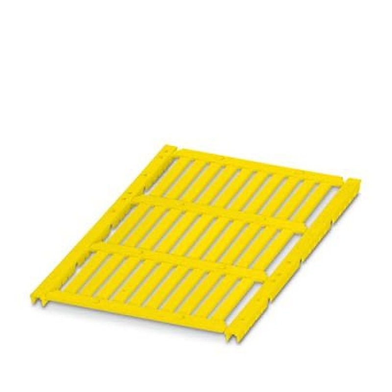 Phoenix Contact UCT-WMT Insert Cable Marker, Yellow, Pre-printed "0", 14 mm Cable Yellow, 1.5 mm Cable, 0801423