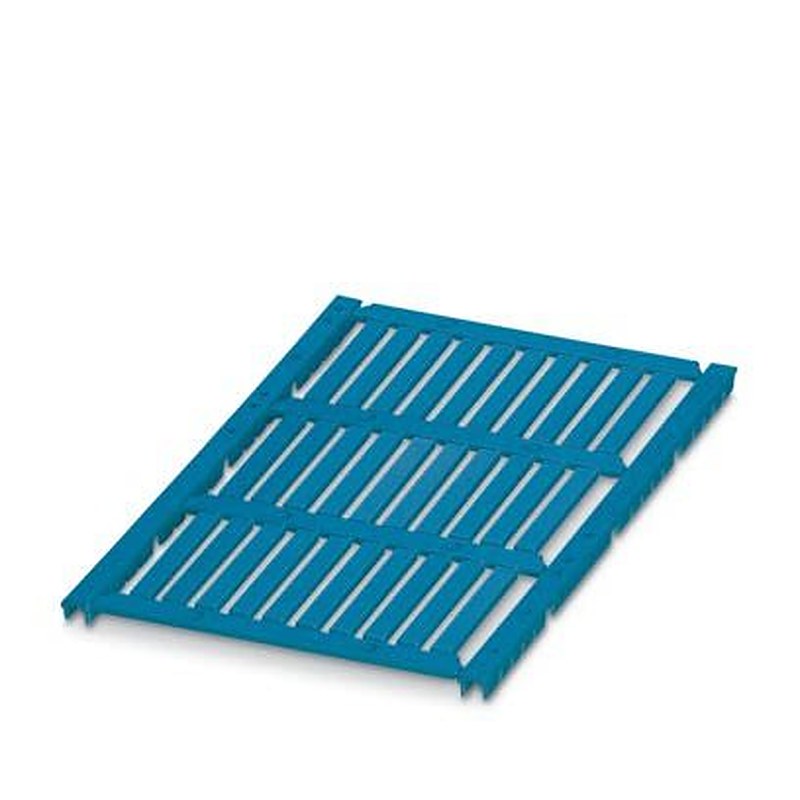 Phoenix Contact UCT-WMT Insert Cable Marker, Blue, Pre-printed "0", 35 mm Cable Blue, 1.5 mm Cable, 0801428
