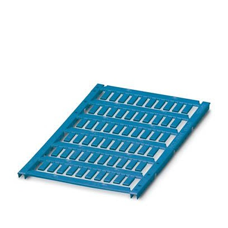 Phoenix Contact UCT-WMT Insert Cable Marker, Blue, 7 mm Cable Blue, 0.6 mm Cable, 0801437