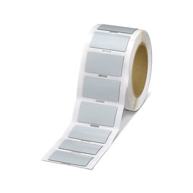 Phoenix Contact Silver Label Roll, 60 mm Width, 250 Per Roll Qty, 30 mm